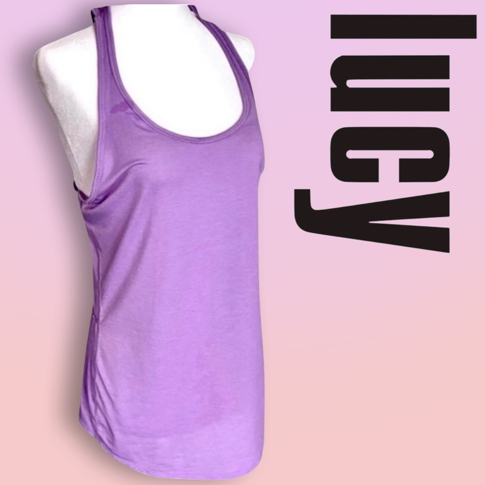 LUCY Lavender‎ Racerback Tank - Picture 3 of 6